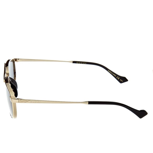 GUCCI GOLD SMOKE UNISEX GG0841S 60MM UNISEX SUNGLASSES - Picture 8 of 8